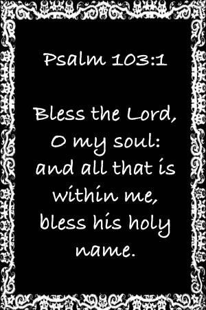 Psalm 103 1 10BW